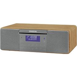 Foto van Sangean ddr-47 bt tafelradio dab+, vhf (fm) aux, cd, sd, usb hout