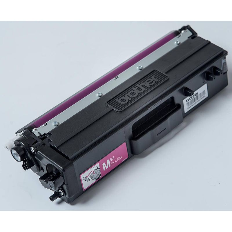 Foto van Brother toner, 4.000 pagina'ss, oem tn-423m, magenta 4 stuks