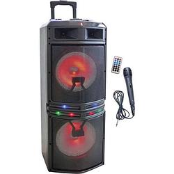 Foto van Inovalley ms02xxl karaoke-trolleyluidspreker - bluetooth -1000w