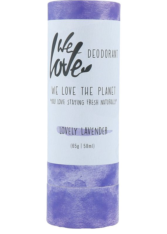 Foto van We love the planet deodorant stick lovely lavender