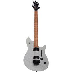 Foto van Evh wolfgang standard baked maple silver sparkle elektrische gitaar