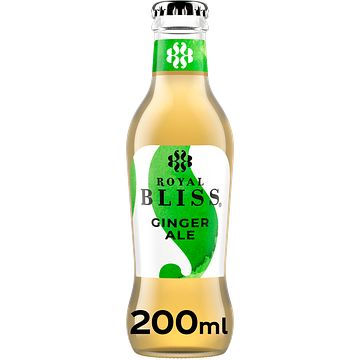 Foto van Royal bliss ginger ale 24 x 200ml bij jumbo