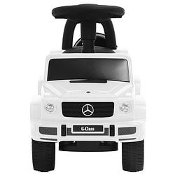 Foto van The living store loopauto mercedes benz - wit - kunststof - 70 x 31 x 42 cm - 12-36 maanden