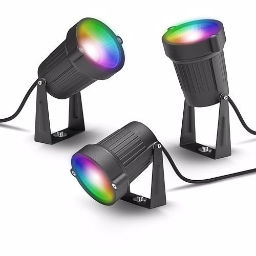 Foto van Innr slimme verlichting outdoor spot light 130c 3-pack (color)