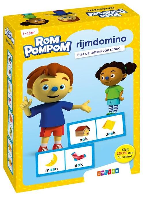 Foto van Rompompom rijmdomino - paperback (9789048741243)