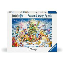 Foto van Ravensburger puzzel disney a disney christmas 1000 stukjes