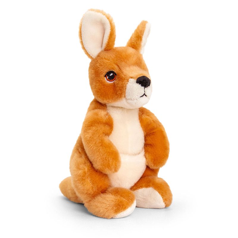 Foto van Pluche knuffel dier wallaby kangoeroe 27 cm - knuffeldier