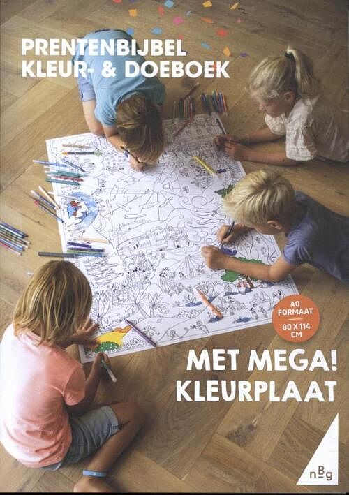 Foto van Prentenbijbel kleur- en doeboek - paperback (9789089122889)