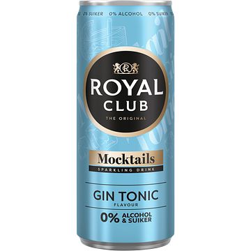 Foto van Royal club gin tonic 0% 25cl bij jumbo