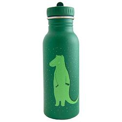 Foto van Trixie drinkbeker mr. crocodile junior 500 ml rvs groen