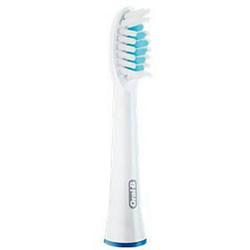 Foto van Oral-b pulsonic sensitive opzetborstel voor elektrische tandenborstel 4 stuk(s) wit
