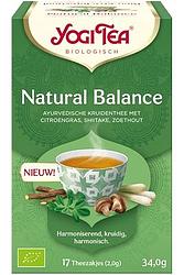 Foto van Yogi tea natural balance