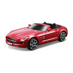 Foto van Speelgoedauto mercedes-benz sls amg rood 1:43/11 x 4 x 3 cm - speelgoed auto's