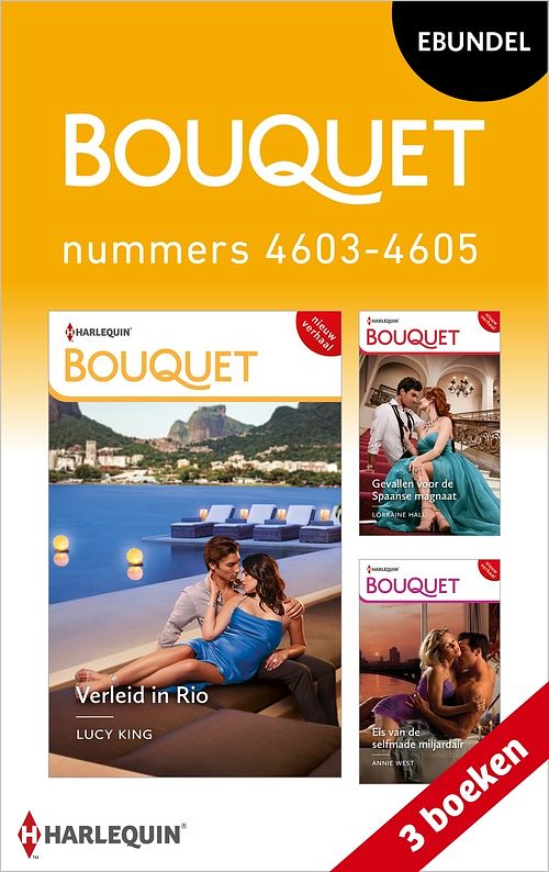 Foto van Bouquet e-bundel nummers 4603 - 4605 - lucy king, lorraine hall, annie west - ebook