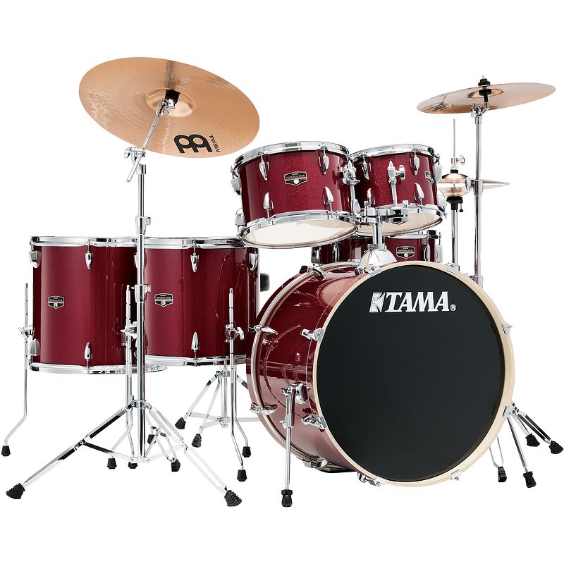 Foto van Tama ie62h6w-cpm imperialstar candy apple mist 6d. drumstel