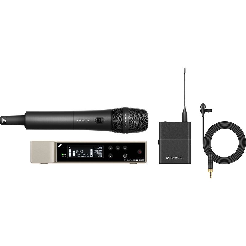 Foto van Sennheiser ew-d me2/835 set u1/5 draadloze combinatieset (825 - 832 / 863 - 865 mhz)