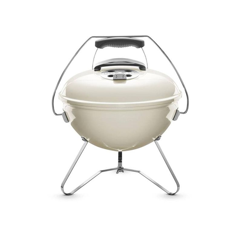 Foto van Weber smokey joe premium houtskoolbarbecue - ø 37 cm - ivoor