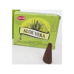 Foto van Wierook aloe vera 20 kegeltjes