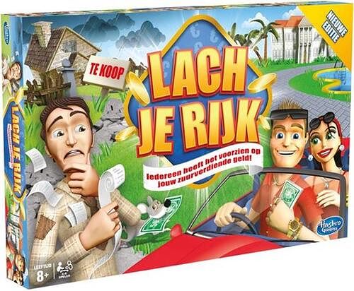 Foto van Lach je rijk - spel;spel (5010994858759)