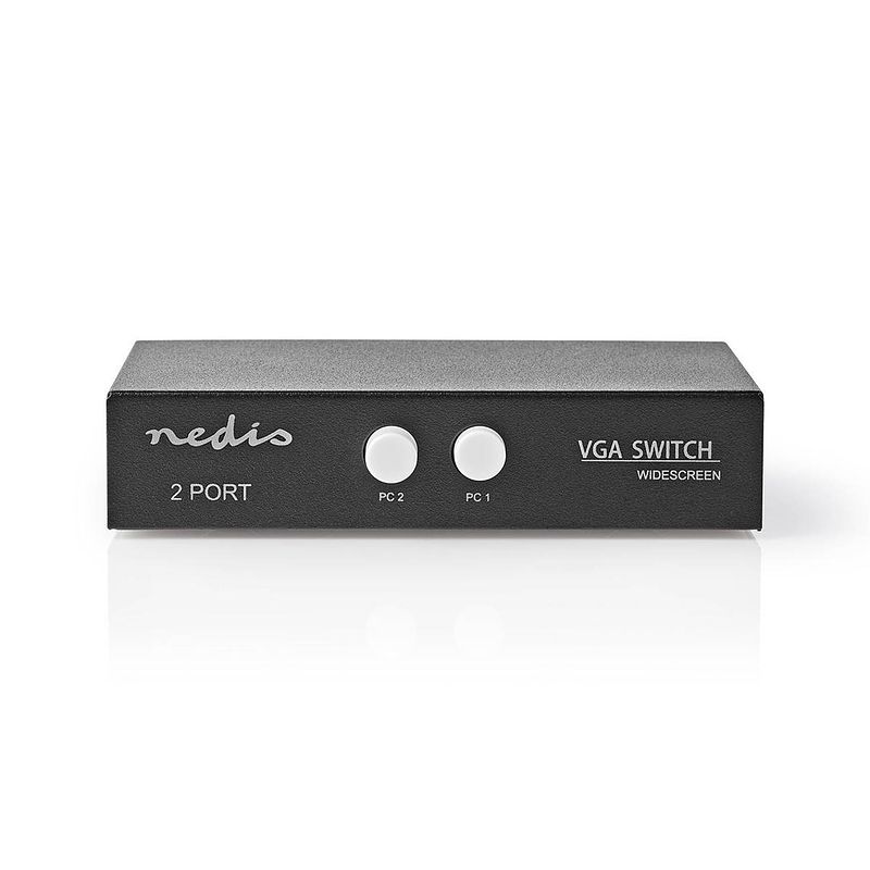 Foto van Nedis vga-switch - cswi5902bk - zwart