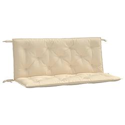 Foto van The living store tuinbankkussen - oxford stof - 120 x 50 cm - beige