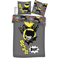 Foto van Batman dekbedovertrek bam! - eenpersoons - 140 x 200 cm - polyester