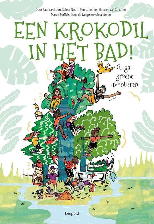 Foto van Een krokodil in het bad! - hardcover (9789025883522)