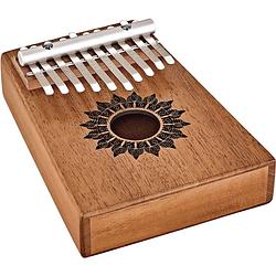 Foto van Meinl sonic energy soundhole kalimba 10 mahogany