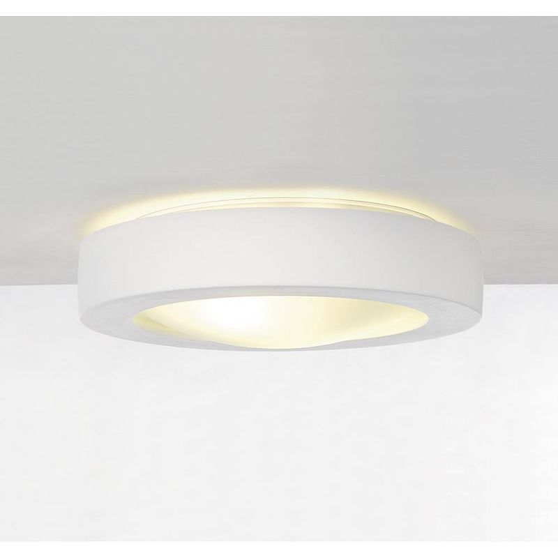 Foto van Slv 148001 gl105 plafondlamp spaarlamp e27 50 w wit