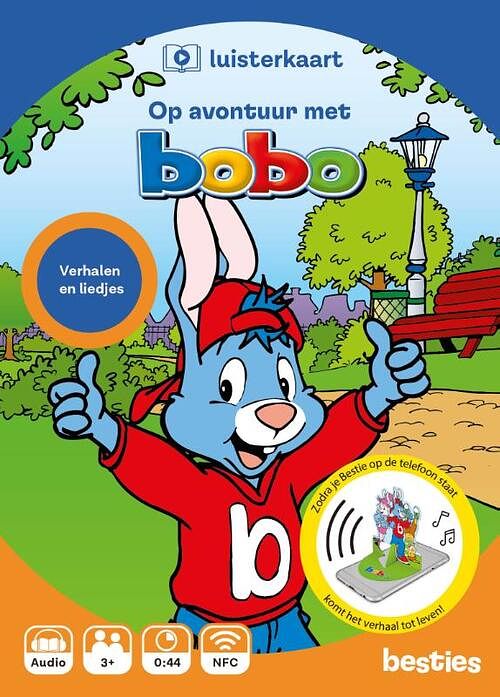 Foto van Op avontuur met bobo - luisterboek (9789083290997)