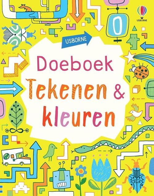 Foto van Tekenen, droedelen en kleuren - paperback (9781803709147)