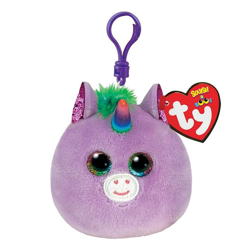 Foto van Ty squish a boo clips rosette unicorn 8cm