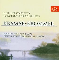 Foto van Krommer-kramár: clarinet concerto, concerto for 2 clarinets - cd (0099925374822)