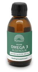 Foto van Mattisson omega 3 algenolie