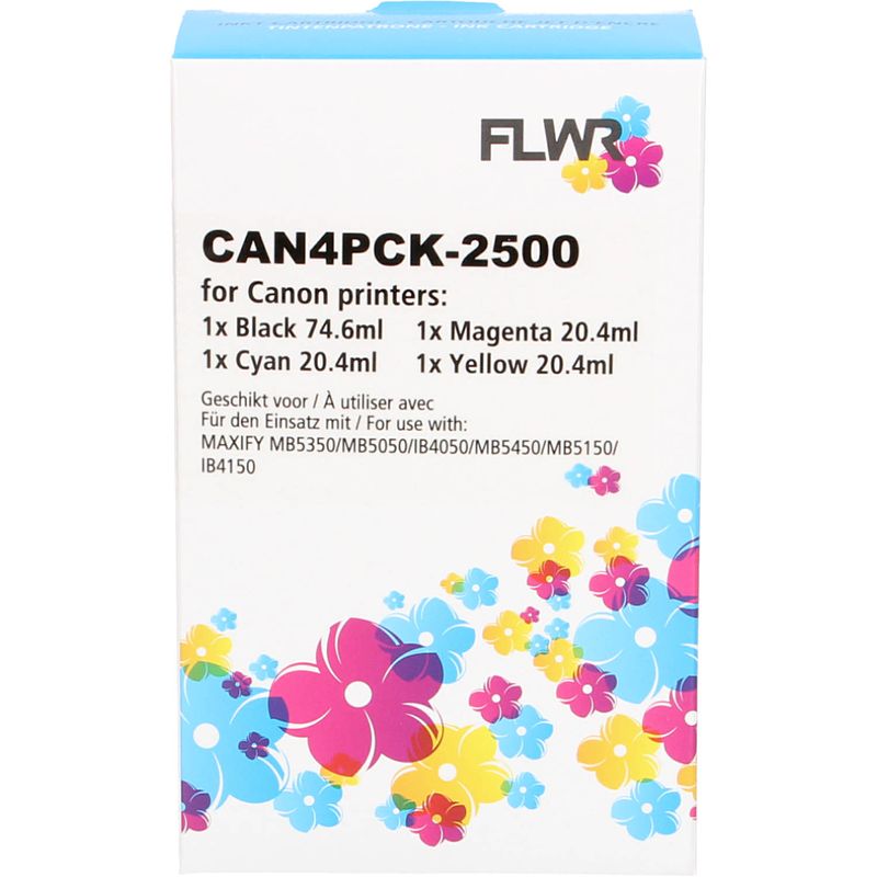 Foto van Huismerk canon pgi-2500xl multipack zwart en kleur cartridge