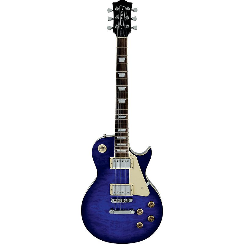 Foto van Eko vl480 blue elektrische gitaar