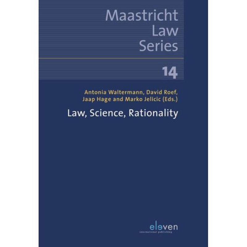 Foto van Law, science, rationality - maastricht law series