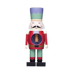 Foto van Kitchencraft - notenkraker, hout, soldaat, man, donker, handgeschilderd - kitchencraft the nutcracker collection