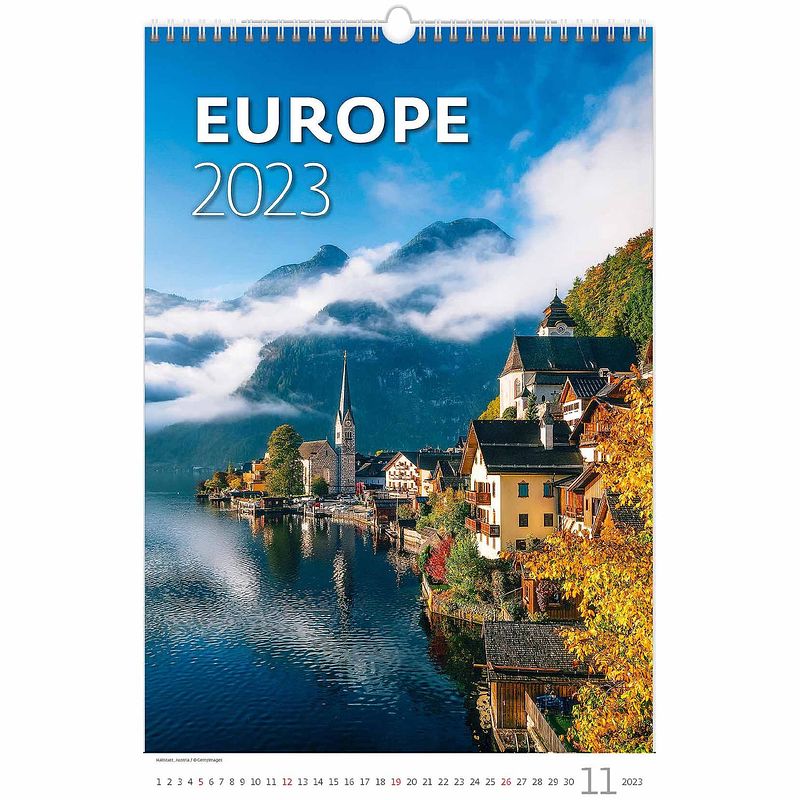 Foto van Steden in europa kalender 2023