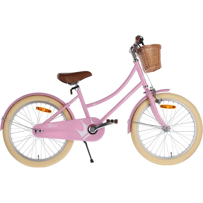 Foto van Amigo meisjesfiets miss 20 inch 31 cm meisjes terugtraprem roze