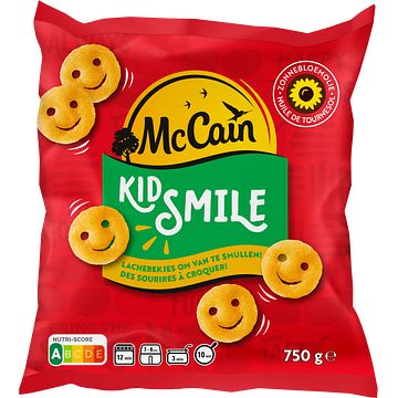 Foto van Mccain kid smile aardappelgezichtjes 750g bij jumbo