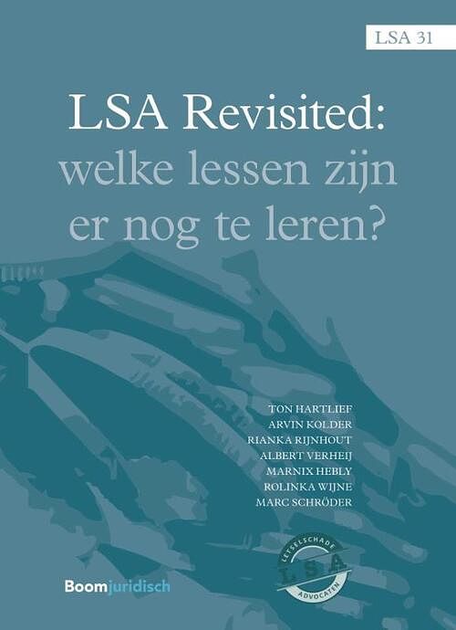 Foto van Lsa revisited. welke lessen zijn er nog te leren - a.j. verheij - paperback (9789462908147)