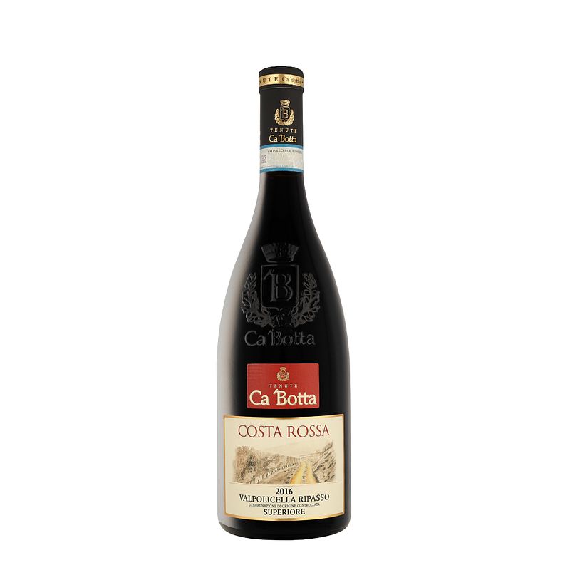 Foto van Ca's botta costa rossa valpolicella ripasso superiore 2016 75cl wijn