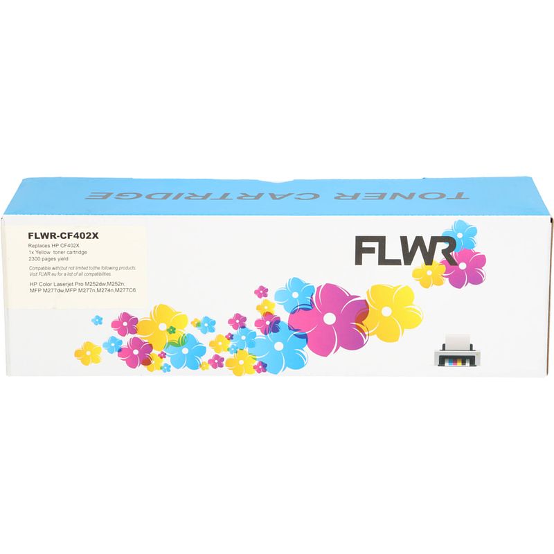 Foto van Flwr hp 201x geel toner