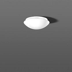 Foto van Rzb 221022.002 flat polymero ip44 pc a60 plafondlamp e27 60 w wit