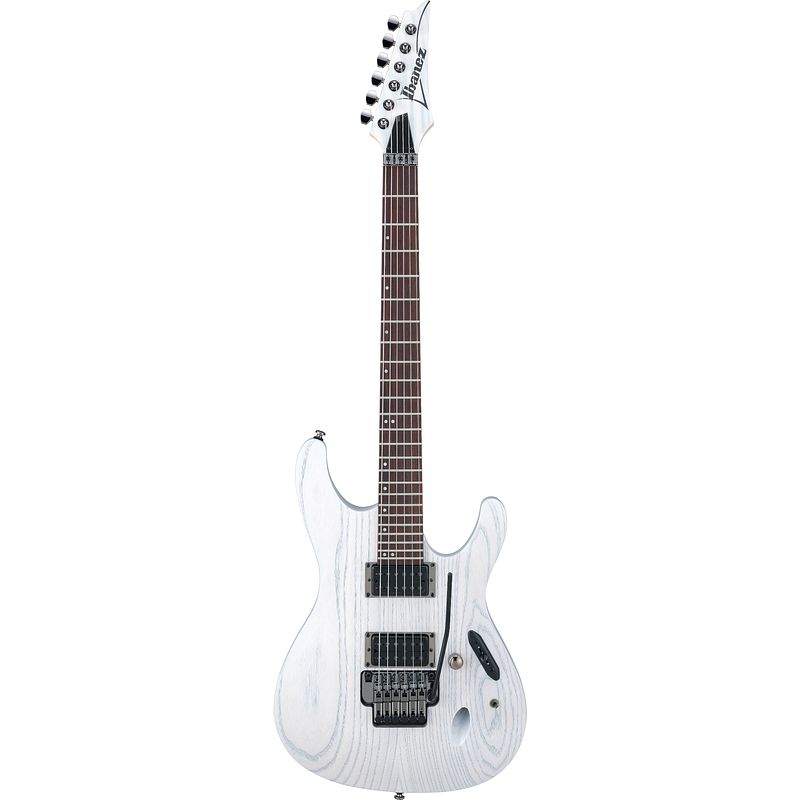 Foto van Ibanez pwm20 paul waggoner signature elektrische gitaar - white