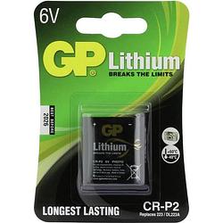 Foto van Gp cr-p2 foto lithium batterij