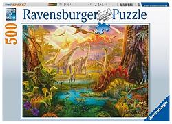 Foto van Land van de dinosauriã«rs (500 stukjes) - puzzel;puzzel (4005556169832)