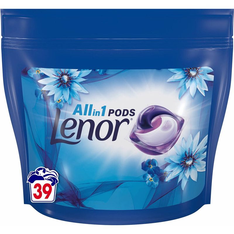 Foto van Lenor all in 1 wasmiddel pods - voordeelverpakking 3 x 39 wasbeurten