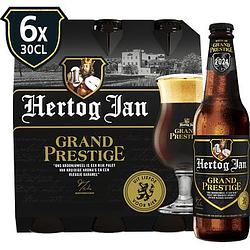 Foto van 2e halve prijs | hertog jan grand prestige bier flessen 6 x 300ml aanbieding bij jumbo